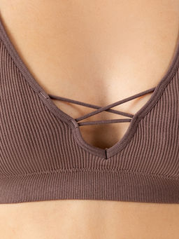 Бюстье женское в бежевом цвете тауп 512725 - Mark formelle фото 4