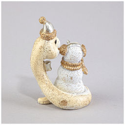 СТАТУЭТКА ЗМЕЙКА 5Х3,5Х7 СМ - Lefard фото 3