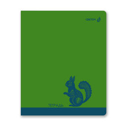 Светоч Т91 Тетрадь ученическая общая, A5 96 л. на скобе 65 г/кв.м , белизна 100 % 5 шт. клетка 01529 Однотонные приключения  фото 7