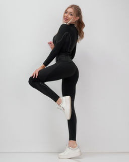 Комплект женского термобелья серого цвета 2120Sr