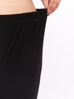 Брюки из холодного трикотажа BB12007BLK01