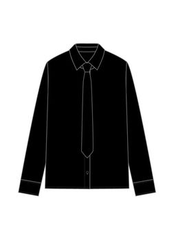 PlayToday / Комплект текстильный для девочек: блузка, галстук  фото 6