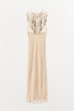LIMITED EDITION BEADED EMBROIDERED DRESS - Zara фото 5