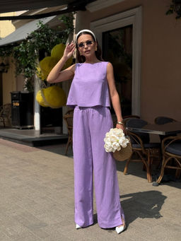 Костюм DilanaVIP 2052/1 лаванда - Dilana vip фото 3