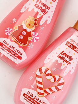 Гель для душа С Новым годом, lovely lollipop, набор 2 шт. ? 200 мл, URAL LAB  фото 6