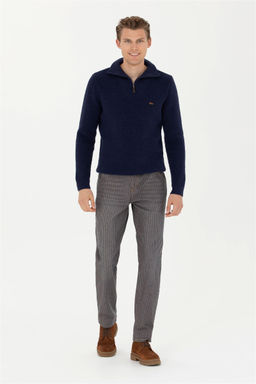 Мужской темно-синий свитер - U.s. polo assn фото 11