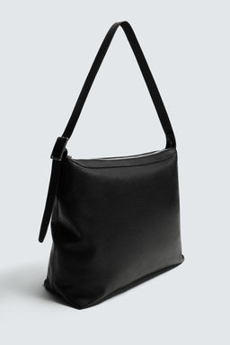 BOLSO SHOPPER PIEL LIMITED EDITION / Negro - Zara фото 4