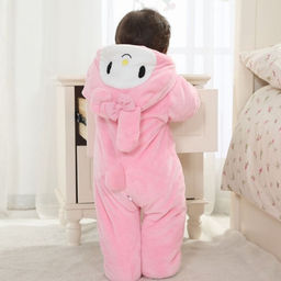 Плюшевый комбинезон Зайка (теплый)