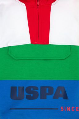 U. S. Polo Assn Детская белая толстовка с капюшоном - U.s. polo assn фото 3
