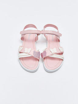 ?apraz Bantl? C?rt C?rtl? K?z ?ocuk Sandalet - Waikiki фото 3