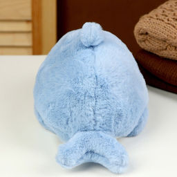 Мягкая игрушка «Кот», в костюме акулы, 25 см, цвет голубой