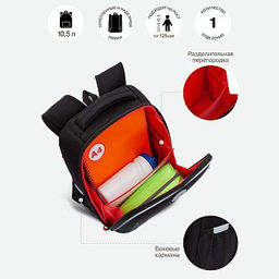 RAw-497-10 Рюкзак школьный - Grizzly фото 14