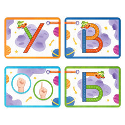 Цена за 2 шт. Настольная игра развивающая «Нейродорожки. По буквам на машинке», 20 карт, 6+