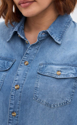 Рубашка Primm P512-1117 синий хлопок фото 4