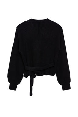 TRENDYOLMILLA Ekru Yumusak Dokulu V Yaka Triko H?rka TWOAW24HI00282  фото 15