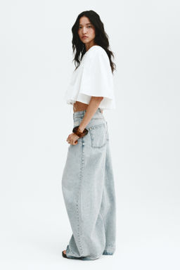 Blusa cropped de algod?n - H&m фото 7