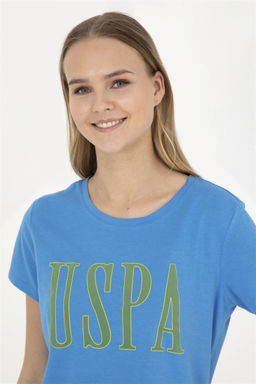 Женская футболка Saks с круглым вырезом - U.s. polo assn фото 2