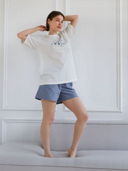 MY Комплект Cosmic vibes пижам.футболка + шорты КП001  фото 8