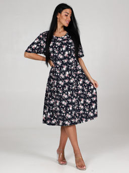 Платье-5 ПЛАТЬЕ ЖЕНСКОЕ (Синий) - А-дина фото 2