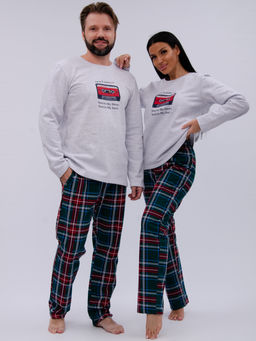 Пижама "Диско 2", футер начёс