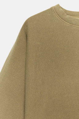 FADED-EFFECT SHORT SLEEVE T-SHIRT - Zara фото 8