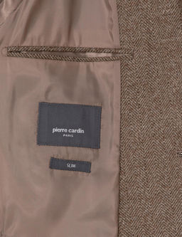 Kahverengi Slim Fit Bal_ks_rt_ Ceket