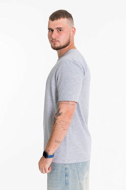 Футболка М125032а серый