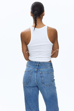 Mom High Waist Ankle Jeans - H&m фото 6