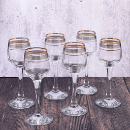 TL34-4164 Набор 6 рюмок Изабелла с рисунком Нежность (х8) - Mayer&boch фото 4