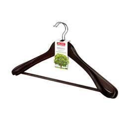 Набор вешалок дерев., 2 шт., с расшир. плеч., 44.5*23*5.8 см, JAPANESE WHITE, шт - Valiant фото 27