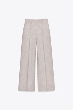 STRUCTURED WIDE LEG TROUSERS ZW COLLECTION