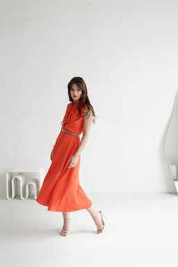 Платье, как из к/ф Красотка, коралловое - Martichelli фото 23