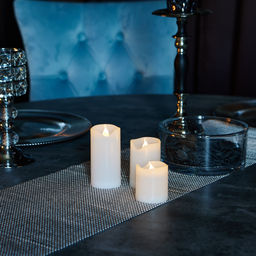 ULD-F050 WARM WHITE CANDLE SET3 Фигура светодиодная Свеча на батарейках 2АА (не в/к), в составе набора из 3 штук. 1 светодиод. Теплый белый свет. TM Uniel - Volpe фото 12