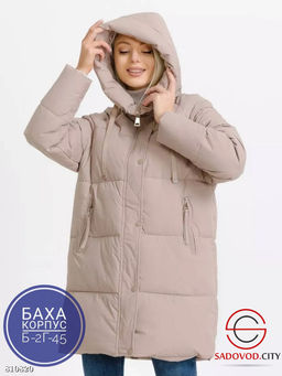 Пуховик женский с капюшоном - Bruno фото 3