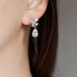 Серьги Арт. 1-3322-W - MyGemma фото 2