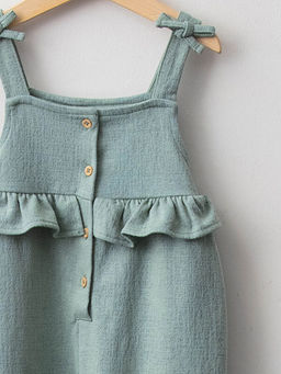 Kare Yaka Ask?l? Basic K?z Bebek Tulum - Waikiki фото 3