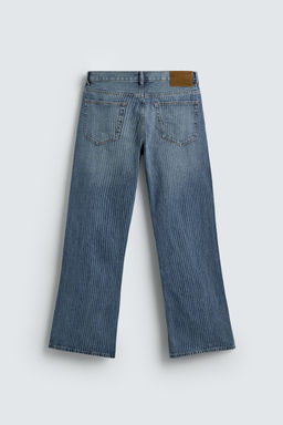 STRUCTURED STRAIGHT-LEG BOOTCUT JEANS - Zara фото 18