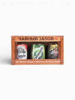 Чай подарочный «23 февраля», набор 50 г × 3 шт. (18+)