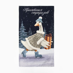 Полотенце Этель Приятных сюрпризов 4073 см, 100% хлопок, саржа 190 г/м  фото 7