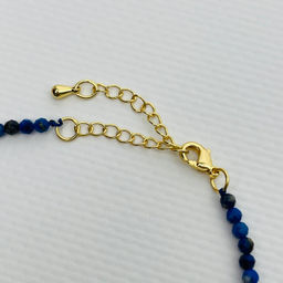 Колье из Лазурита с Жемчугом