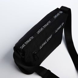 Сумка молодёжная на молнии, цвет чёрный - Simaland фото 6