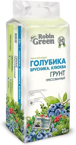 ФАСКО Робин Грин Грунт для Голубики, Брусники, Клюквы пресс 25 л