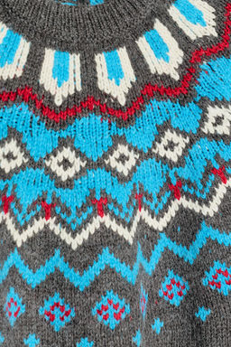 JACQUARD KNIT JUMPER - Zara фото 7