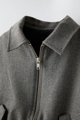 BOMBER JACKET WITH ZIP - Zara фото 4