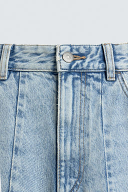 JEANS BALLOON FIT CREMALLERA / Azul / Verde - Zara фото 9