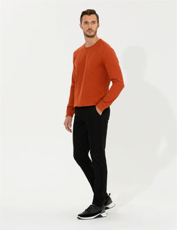 Siyah Slim Fit Kanvas Pantolon - Pierre cardin фото 3