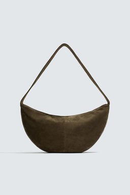LEATHER SHOULDER BAG - Zara фото 9