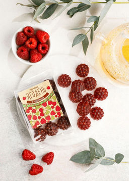 Мармелад Ягодень малиновый, 165 г - Сибирский кедр фото 2