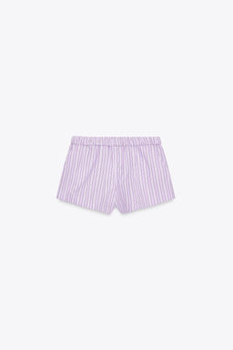 MINI SHORTS WITH TURN-UP WAIST - Zara фото 11