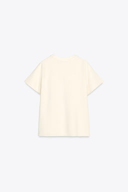 WASHED-EFFECT TEXT PLUSH SWEATSHIRT - Zara фото 19